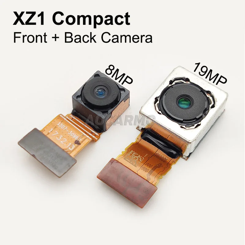 Шлейф Aocarmo для Sony Xperia XZ1 Compact XZ1c G8441 G8442 SO-02K модуль передней и задней основной камеры