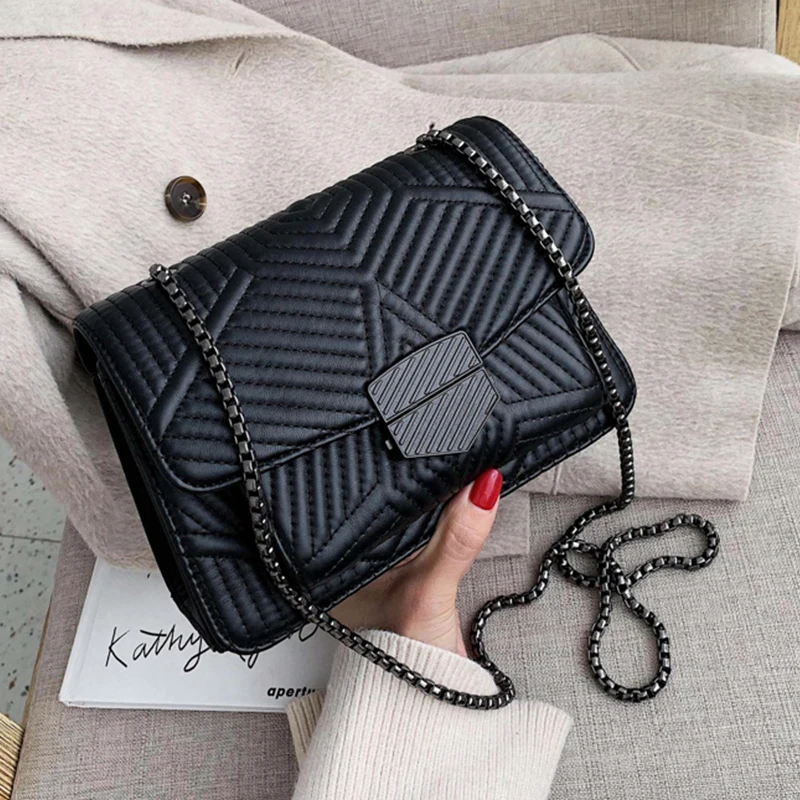 Маленькие сумки через плечо из искусственной кожи для женщин 2020 V line сумка