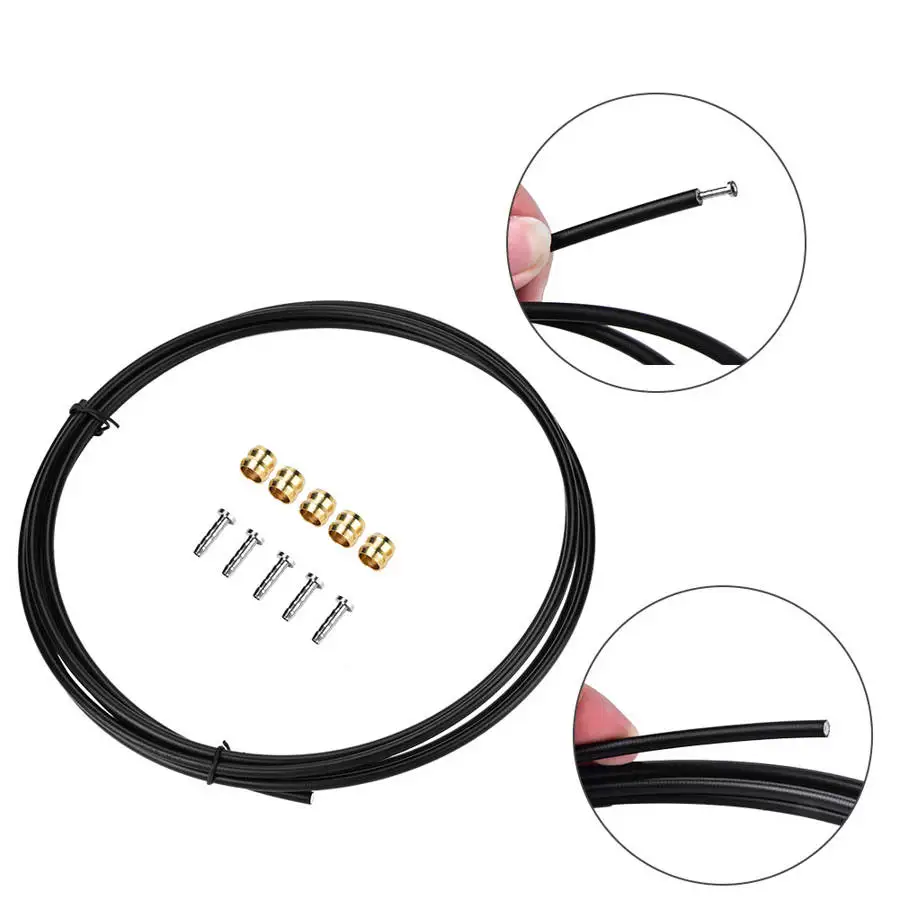Bike Hydraulic Disc Brake Oil Tube Pipe Braking Hose Mountain Bicycle Cable Housing Shifter for Shimano M315 335 395 | Спорт и