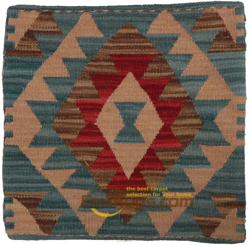 decorative pillows 45cmx45cm Kilim Square Cover Handmade Decor Moder Wool Living Room