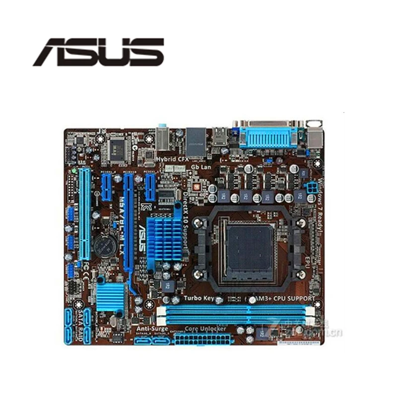 Для ASUS M5A78L M LX оригинальный б/у настольный компьютер для материнской платы AMD 760G