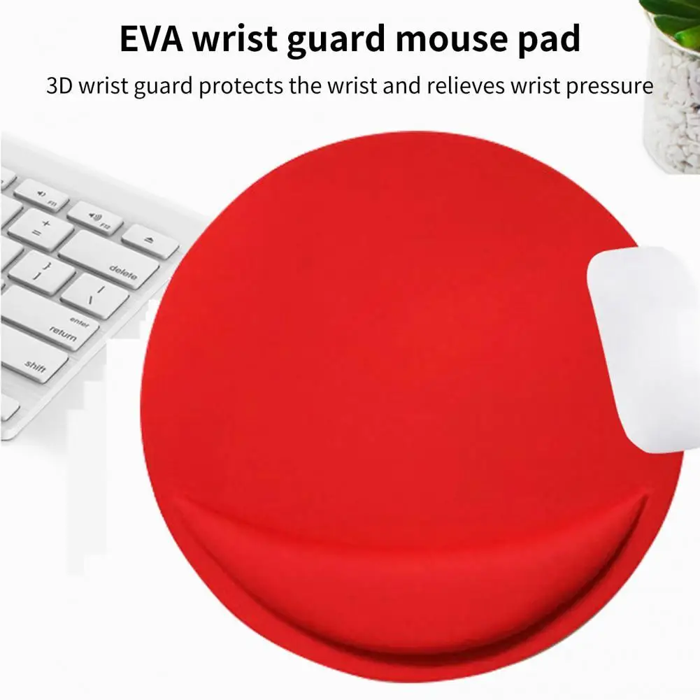 

Mouse Pad Anti-skid Round EVA Slow Rebound Mice Mat for Office