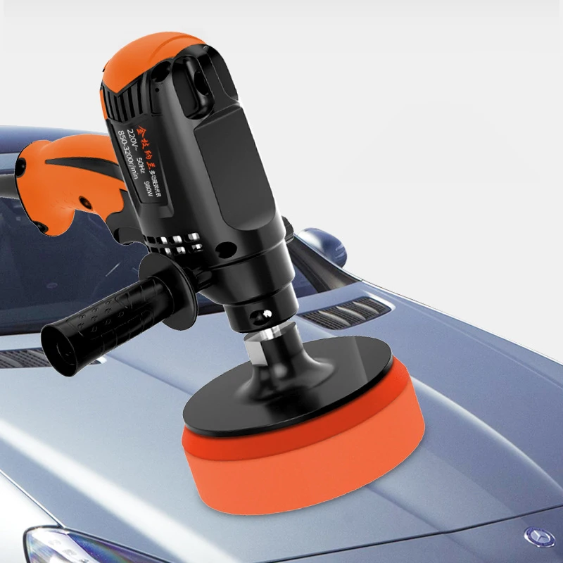 

220V 980W electric car polishing machine waxing machine six-speed adjustable speed car electric polishing machine waxing machine