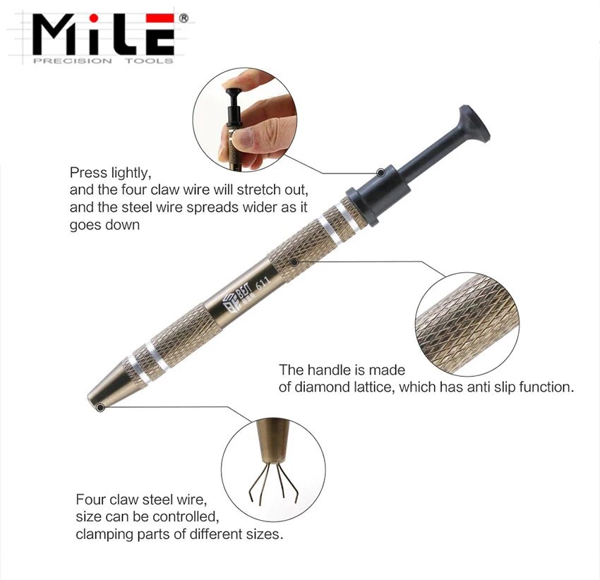 Электронный инструмент для удаления микросхем ручной с микросхемой BGA ремонта