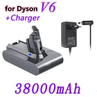 Литий-ионный аккумулятор 21,6 в 38000 мАч для пылесоса Dyson V6 DC58 DC59 DC61 DC62 DC74 SV07 SV03 SV09 965874-02, аккумулятор L70 + зарядное устройство