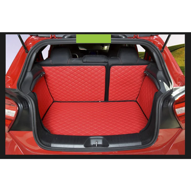 3D кожаный коврик для багажника автомобиля подкладка груза чехол mercedes benz A180 A200 A260