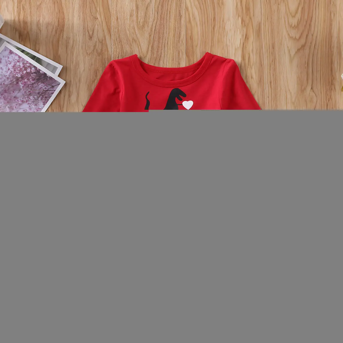 Детское демисезонное платье-пачка с длинным рукавом в вечерние динозавра |