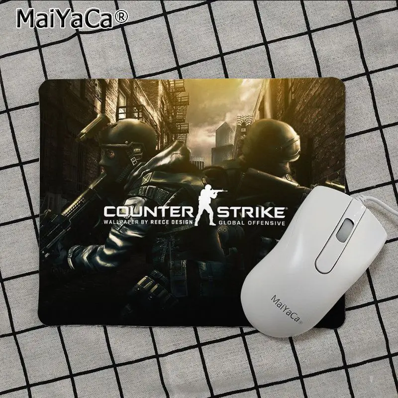 Maiya высокое качество CSGO Counter Strike Gun клавиатура игровые коврики для мыши Лидер