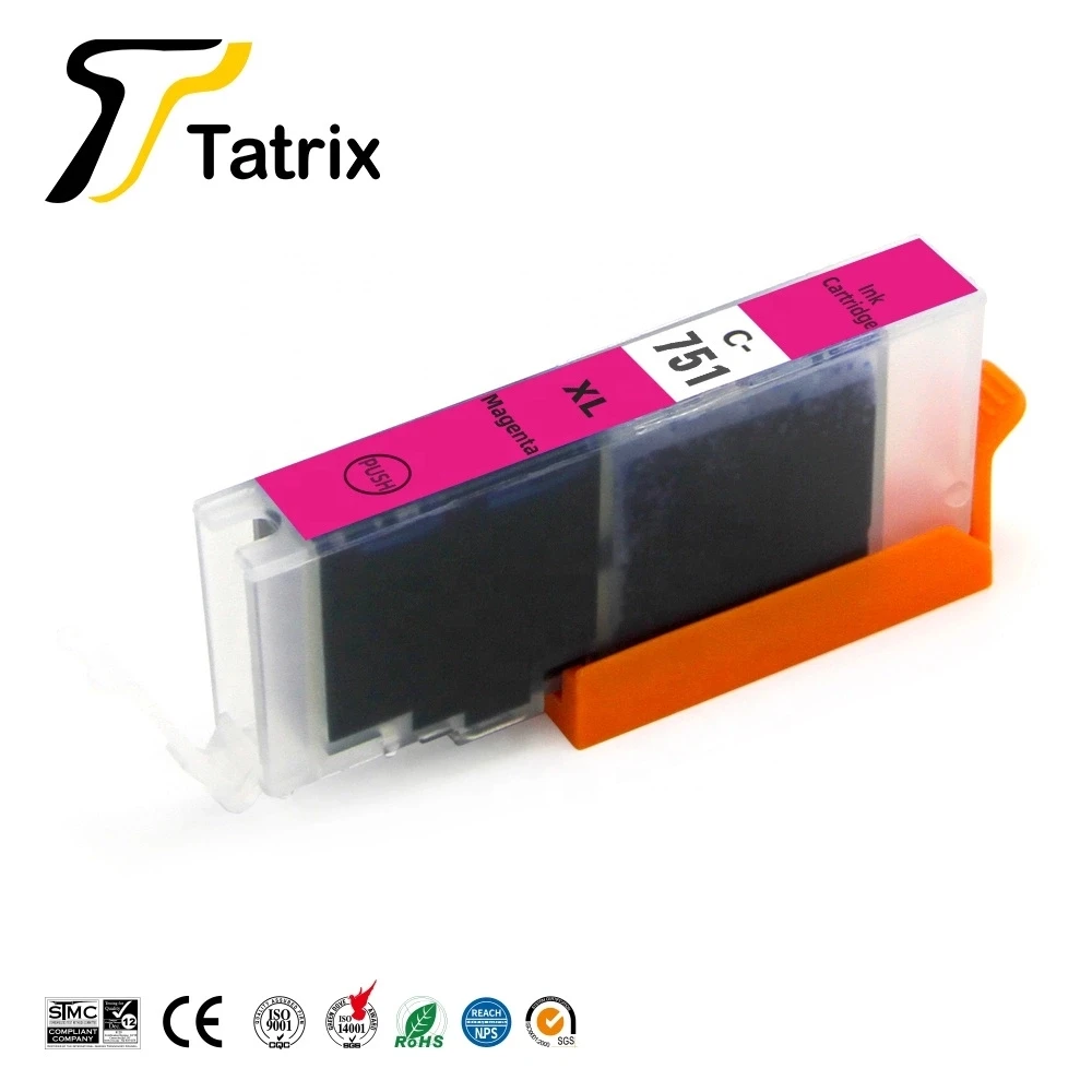 Tatrix для Canon PGI750 CLI751 совместимый чернильный картридж pgi750xl cli751xl PIXMA