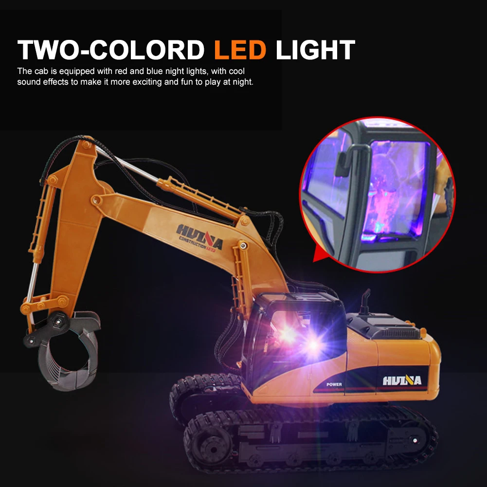 1:14 литья под давлением 2 4G RC Лесоматериалы захватить с полнофункциональным