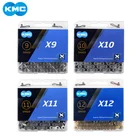 Велосипедная цепь KMC Z6X8X9X10X11X12, цепи для горного велосипеда, 6789101112, коленчатый механизм для скоростного шоссейного велосипеда Shimano SRAM, детали велосипеда