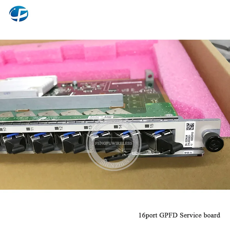 Горячая Распродажа! Hua Wei MA5608T OLT Оптический линейный терминал GPBD GPFD 8 или 16 портов
