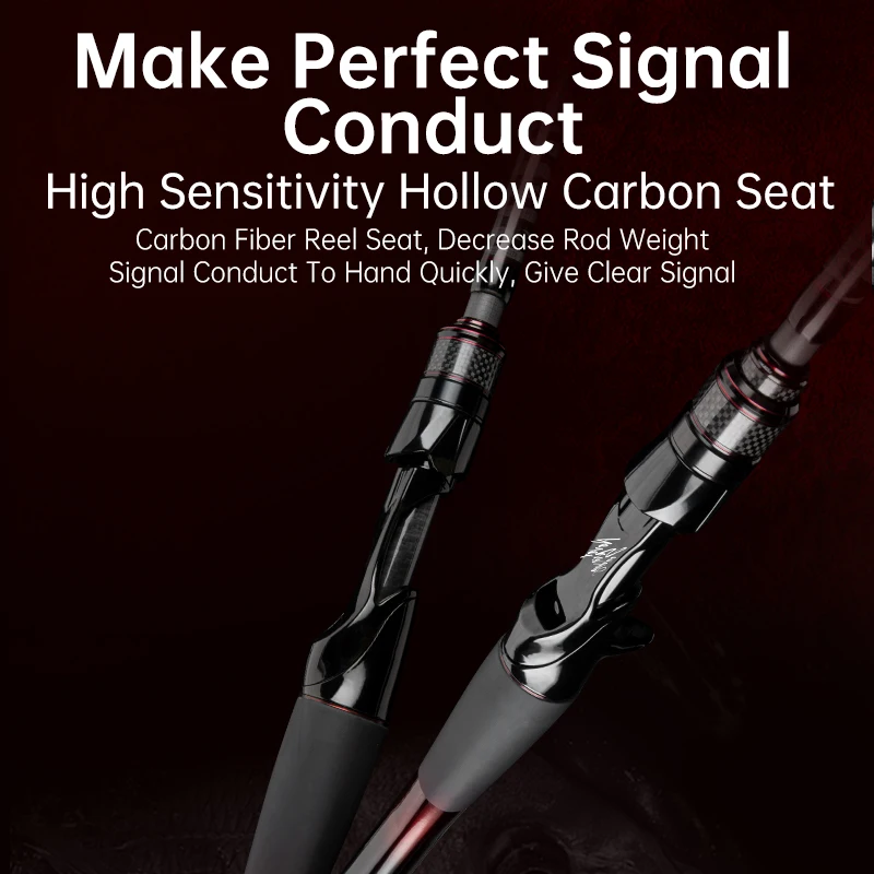 Kingdom Keel-II Travel Fishing Rod 4+1 Sections Trout Lures Spinning Bone Ultralight for Pike Lure Fishing Rods Carbon Fiber