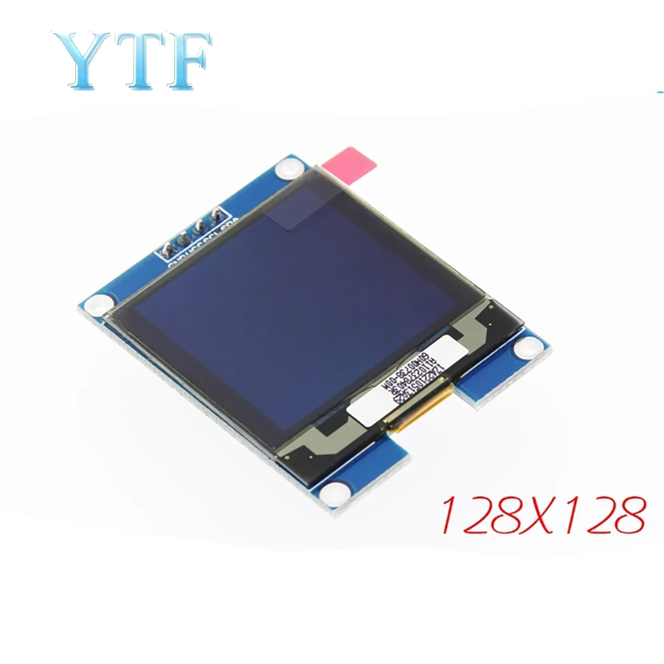 Модуль OLED 1 5 дюйма SSD1327 чип драйвера I2C для связи|Аксессуары демонстрационных