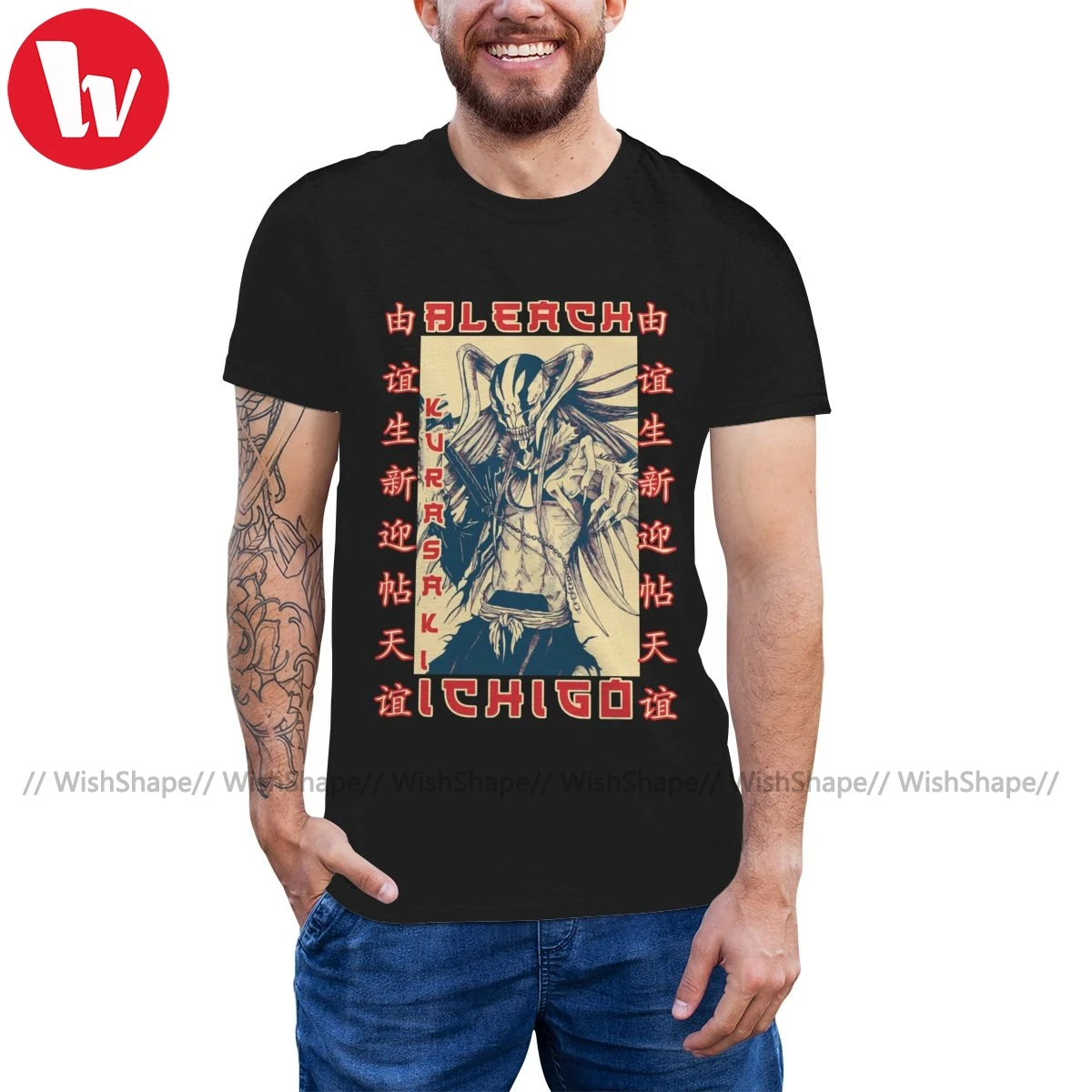 

Футболка Trigun Ichigo, футболка с коротким рукавом, хлопковая футболка, шикарная 4xl графическая Мужская Пляжная футболка