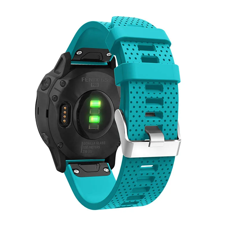 20 22 26 мм для Garmin Fenix 6S 6 6X Pro 5S 5 5X Plus удобный силиконовый ремешок смарт-аксессуары быстросъемный ремешок для часов