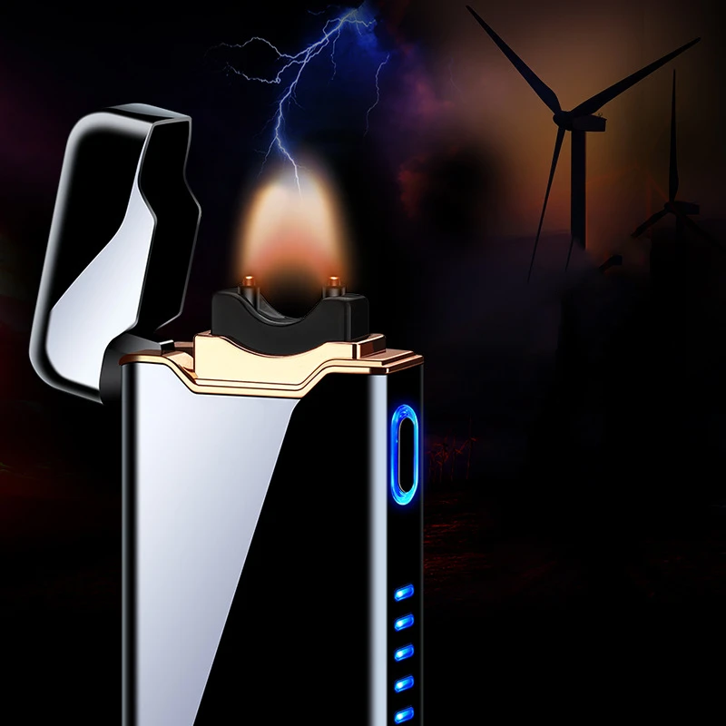 

Arc lighter USB LED Cigarette Cigar Lighter Gadgets For Men Bring Gift Box