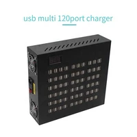 500w100a 5v 120 port usb charger led display multi port usb charger for smartphones tablets power banks multi port usb