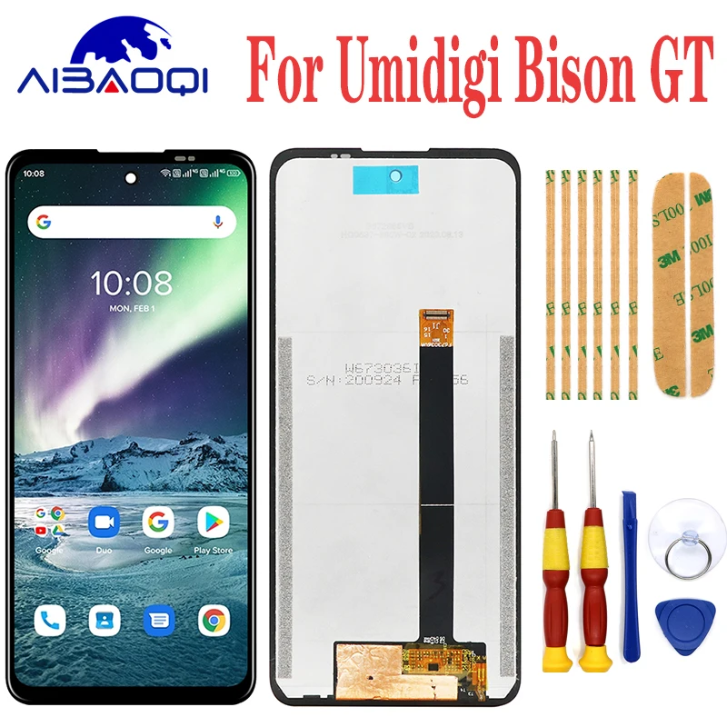 New Original 6.3 Inch Touch Screen + 2340X1080 LCD Display For Umidigi Bison Android 10 Phone enlarge