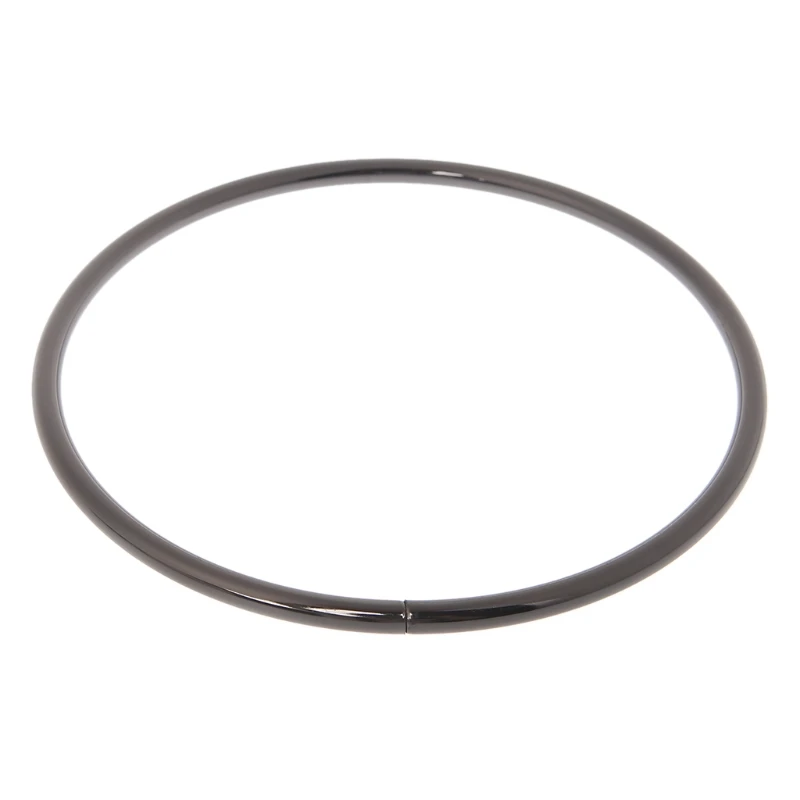

Metal O Ring for Webbing Belt Buckle Handbag Strap Bag 12.5cm Accessories M6CC
