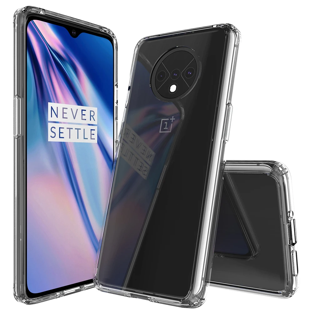 Для OnePlus 6 Чехол 7 Pro 7T 6t 5T ударопрочный чехол для 7T Pro кристально прозрачный жесткий чехол для задней панели телефона 1+ 7 5t