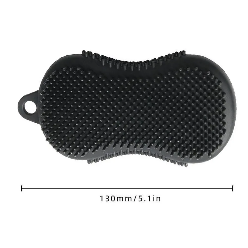 

Creative Silicone Bubble Bath Brush Double-Sided Massage Scalp Backrubbing Bath Massage Brush Skin Clean Shower Brushes