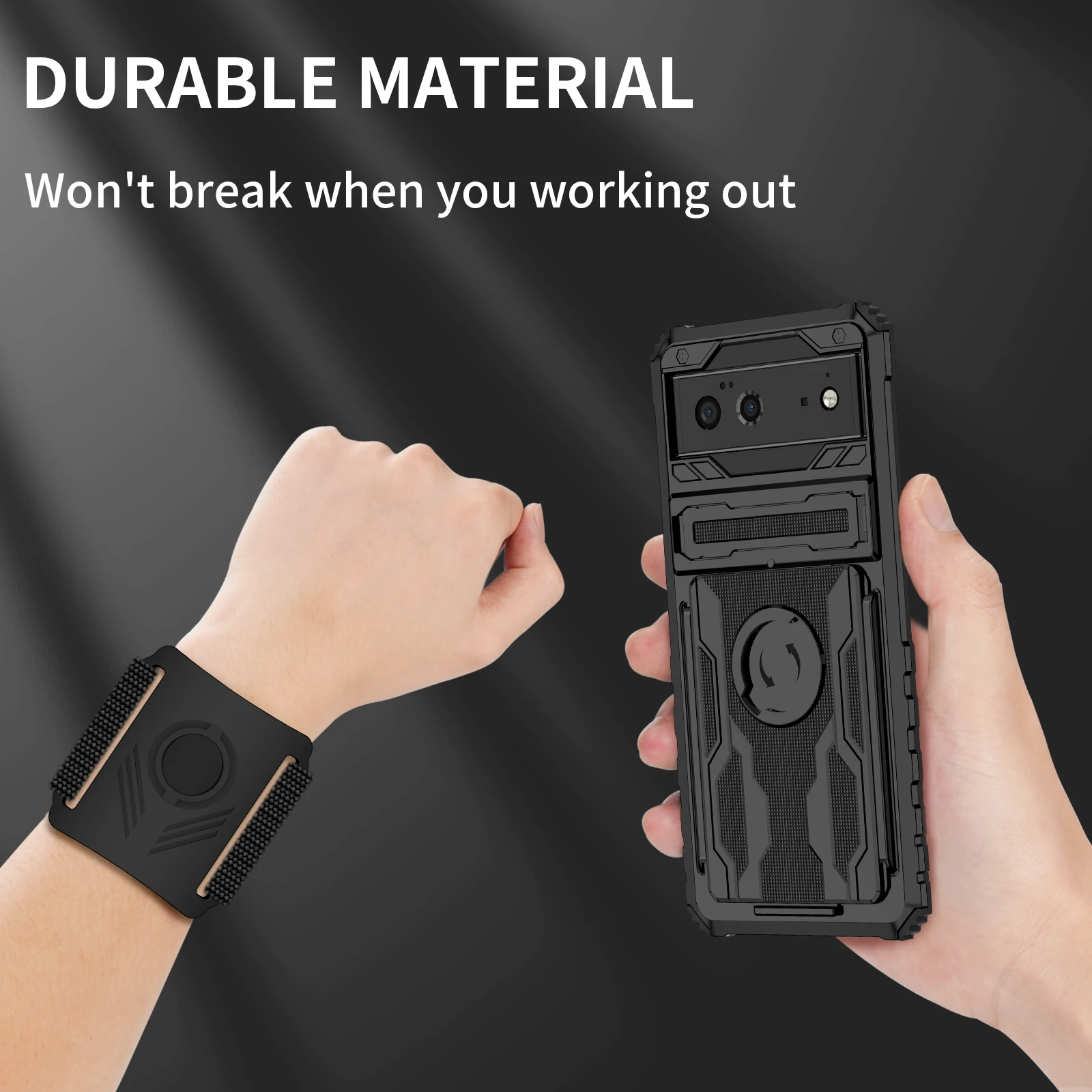 

Suitable For Google pixel 6 Google pixel 6 Pro Wrist With Mobile Phone Case Suitable For Sports Running Card Strong Fall Proof