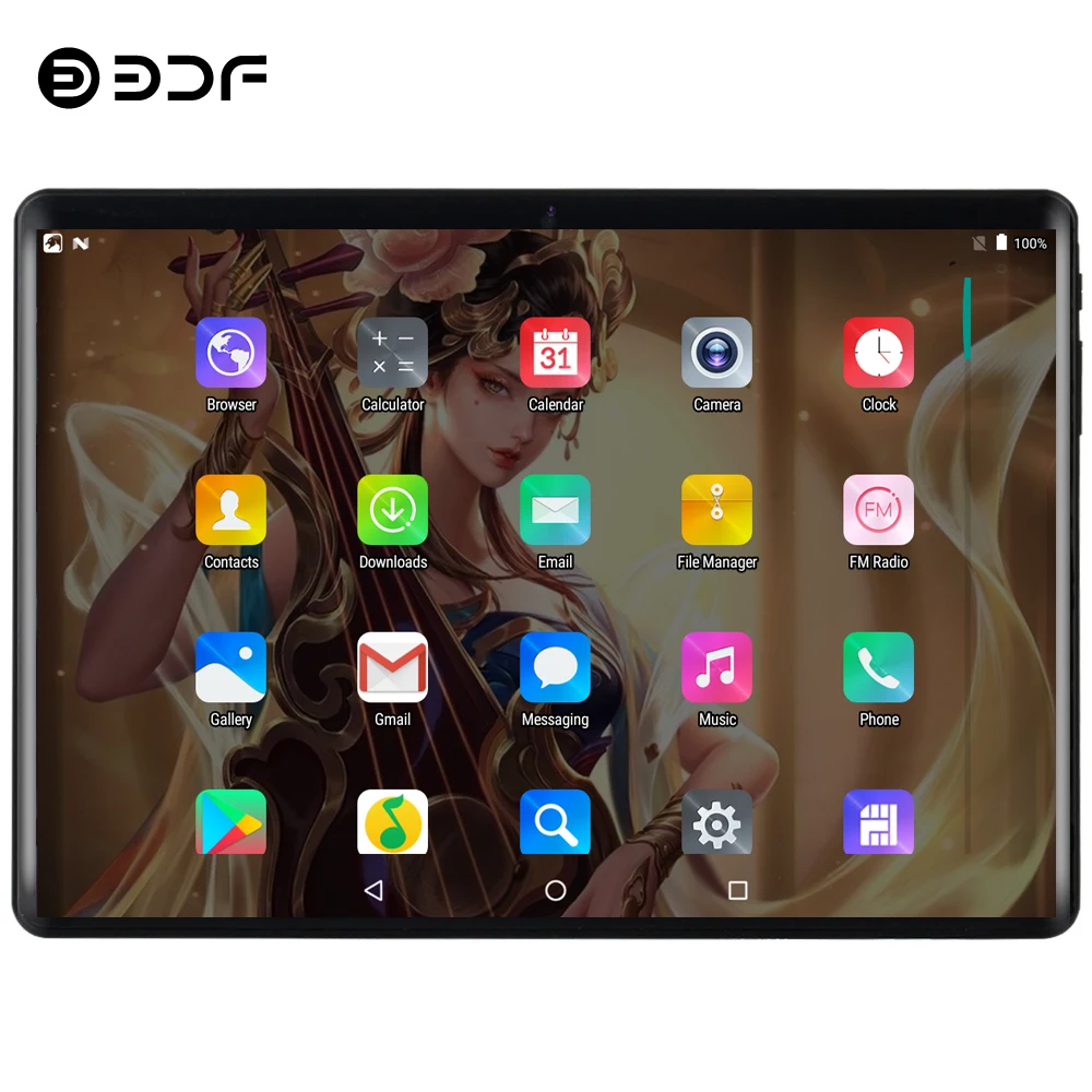 BDF новая система 10 дюймов планшет 4G LTE телефонный звонок Android 9 0 WiFi Bluetooth 8 ГБ/128 ГБ Tab