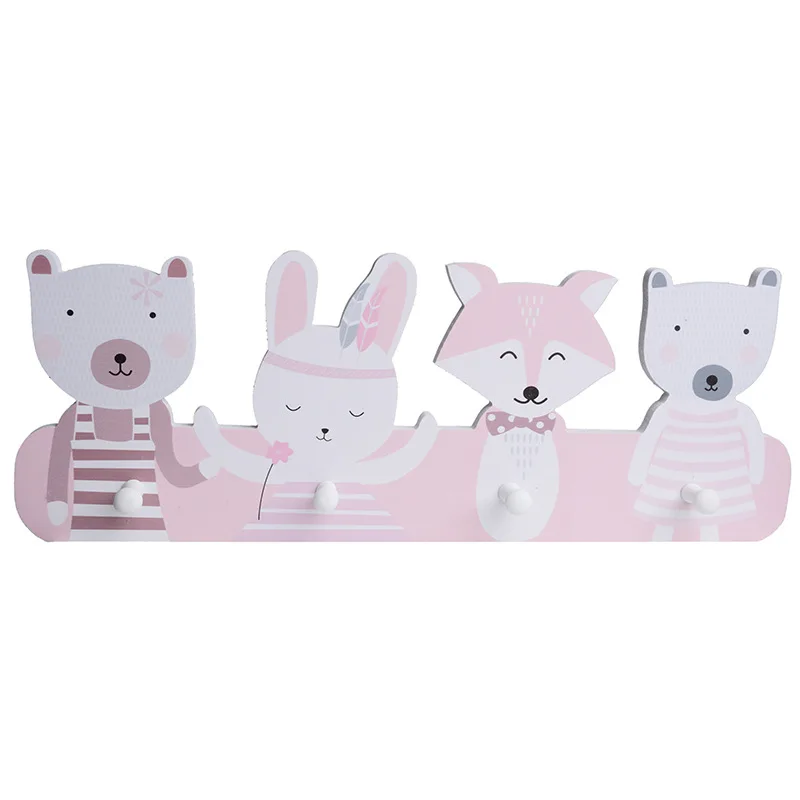 INS детский мультяшный декоративный стеллаж для хранения деревянные полки