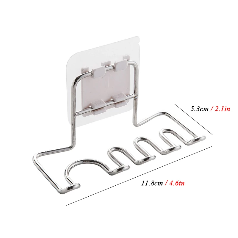 

Stainless Steel Toothbrush Holder Shaver Storage Rack Tooth Brush Shelf Toothpaste Holder Rack Bathroom Organizer Accessories