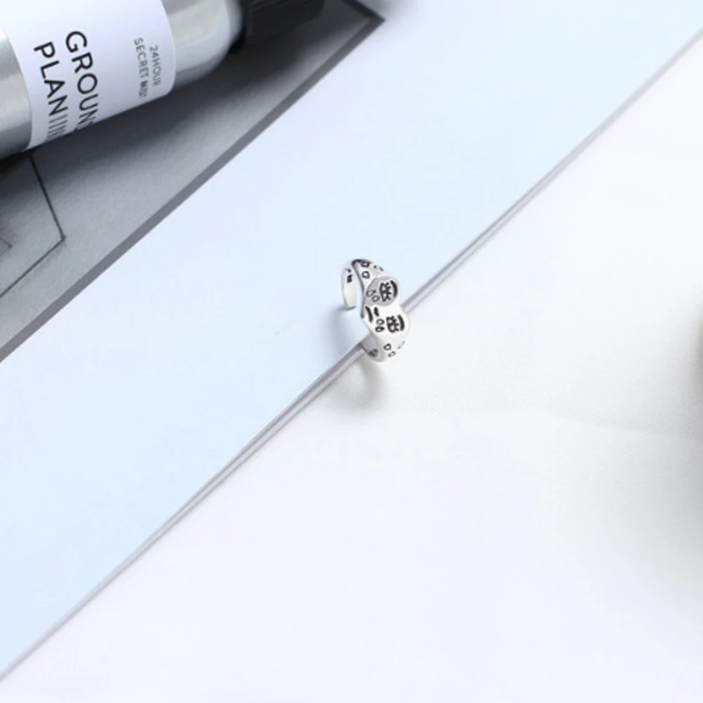 Женское Винтажное кольцо в виде сердца открытое регулируемое с особым