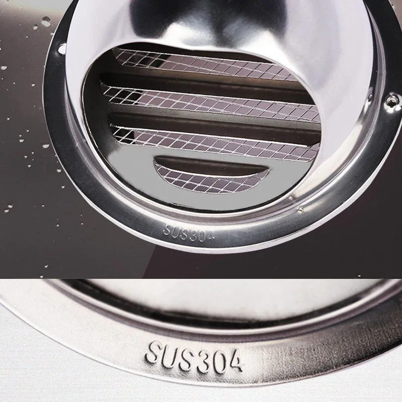 Вентиляция из нержавеющей стали выпускная решетка для вентиляции настенная