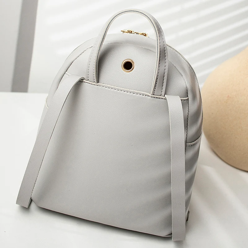 POMELOS Fashion Mini Backpack Women New Arrival Girls Backpack PU Leather Function Backpack Purse Shoulder Crossbody Back Bag