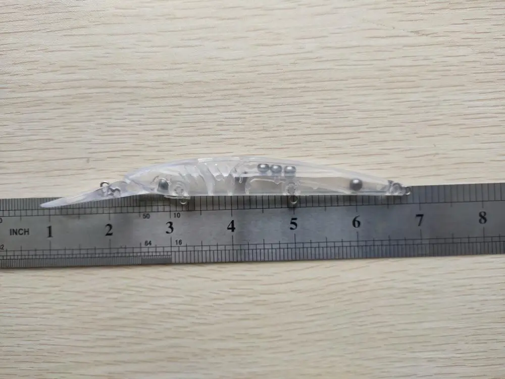 10 шт. Неокрашенная рыболовная приманка тело гольян рыболовный воблер