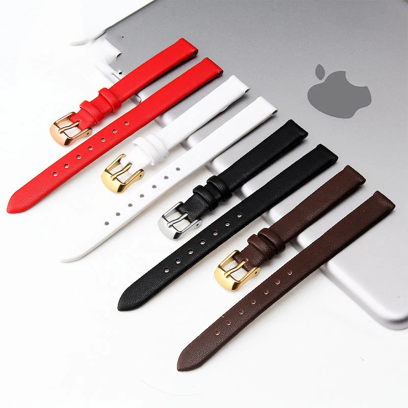 Ремешок из воловьей кожи для часов гладкий браслет DW watch galaxy gear s3 8 мм 10 18 20 22 |