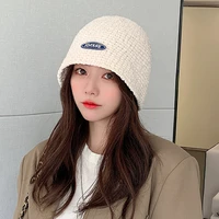 2021 new fashion chenille bucket hats for women cap winter hat fisherman fishing hat panama casual caps lady korean style beanie