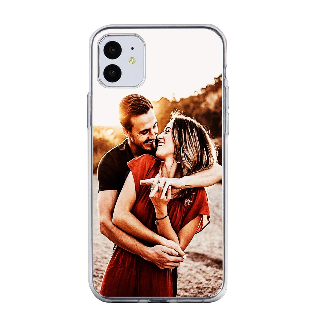 Индивидуальный фото Diy чехол для телефона Модный прозрачный Iphone 12 Mini 11pro Max Se2020 6 6s 7