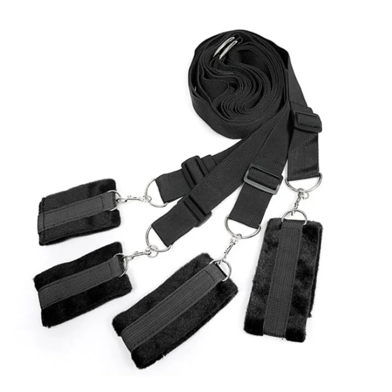 SM Plush bed binding band hands and feet bound on the alternative adult sex products husband wife toys | Красота и здоровье