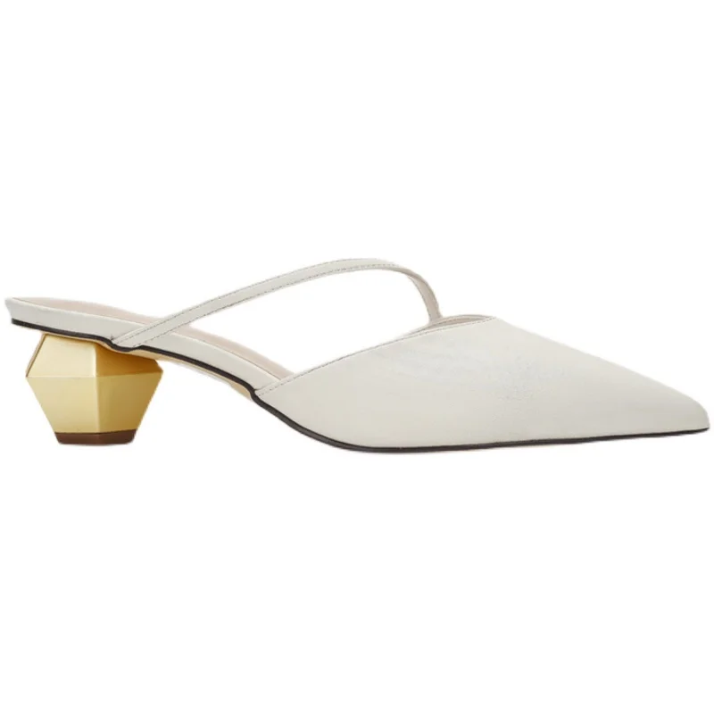 

Med Shoes Woman 2021 Rubber Flip Flops Gold Sandals Cover Toe Female Slippers Shallow Luxury Slides Hawaiian Pointed New Multico