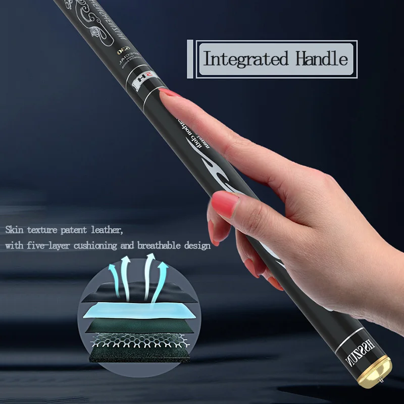 

1Pcs 2021 New 6H19 And 5H28 Carbon Power Hand Rod Stream Carp Taiwan Fishing Rod Super Light And Hard Telescopic Fishing Rod