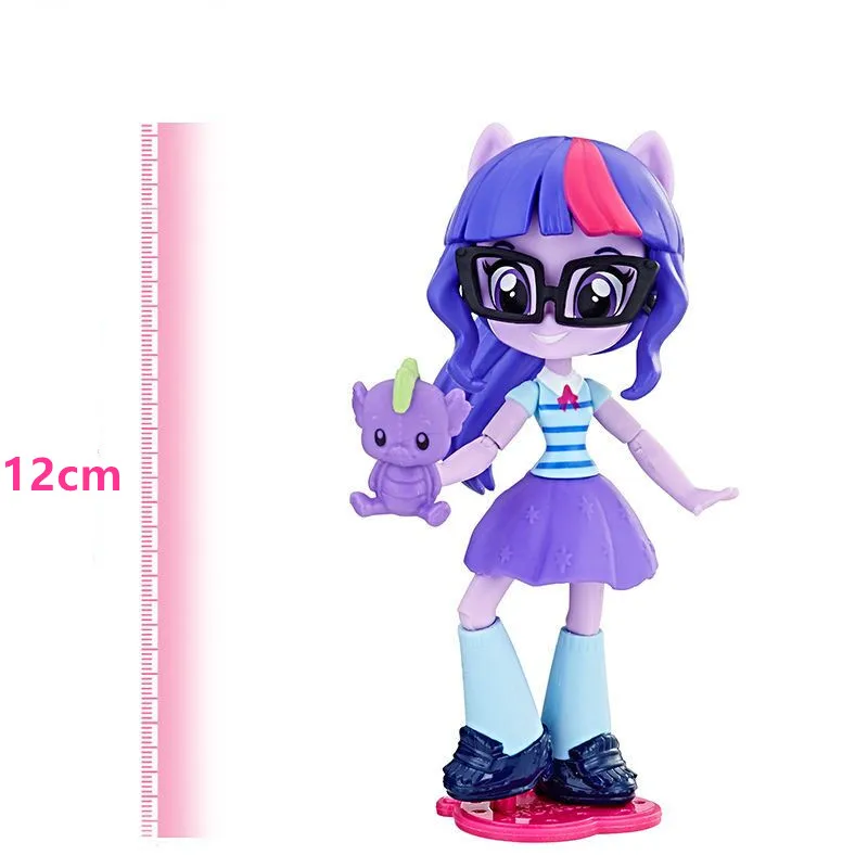 Hasbro My Little Pony Эквестрия Девочки 12 см 4 5 дюйма Сумерки Мини-куклы персонаж