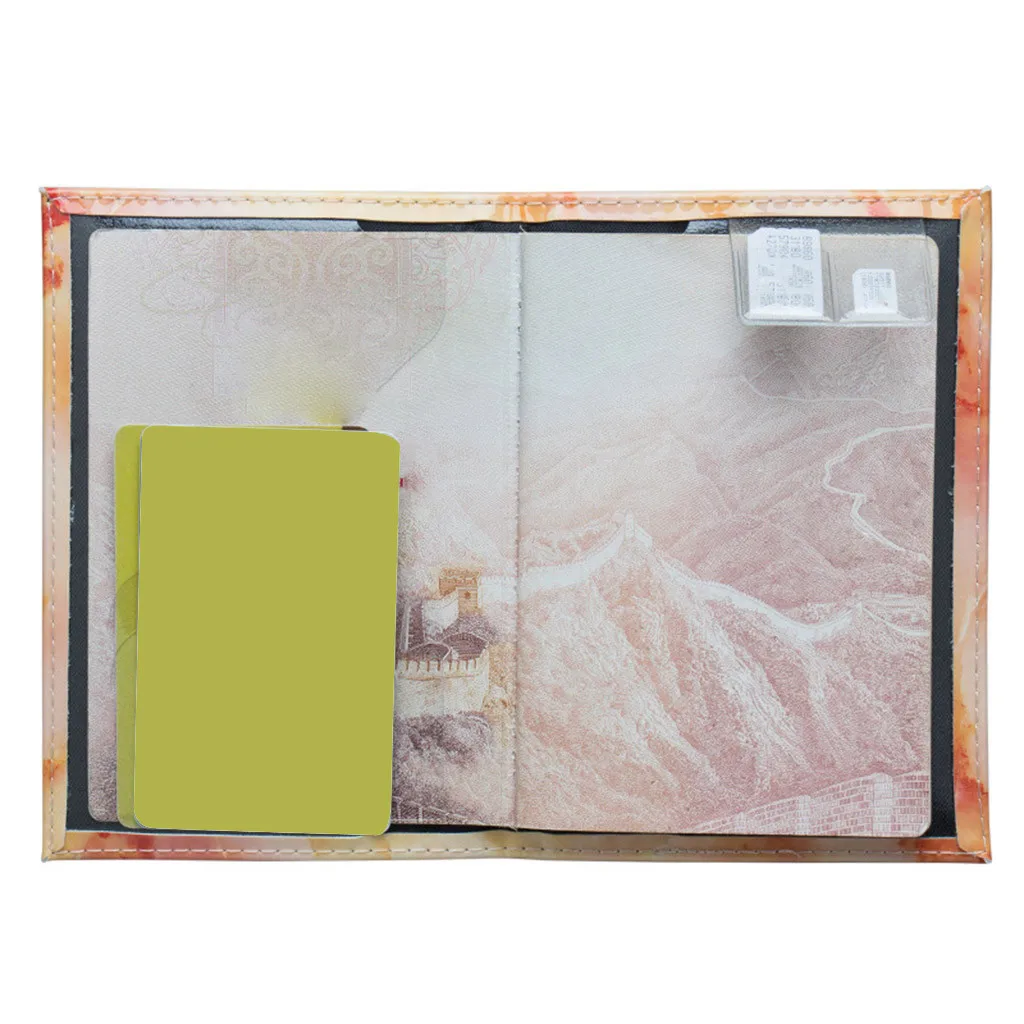 Новая Цветная мраморная стильная обложка для паспорта путешествий