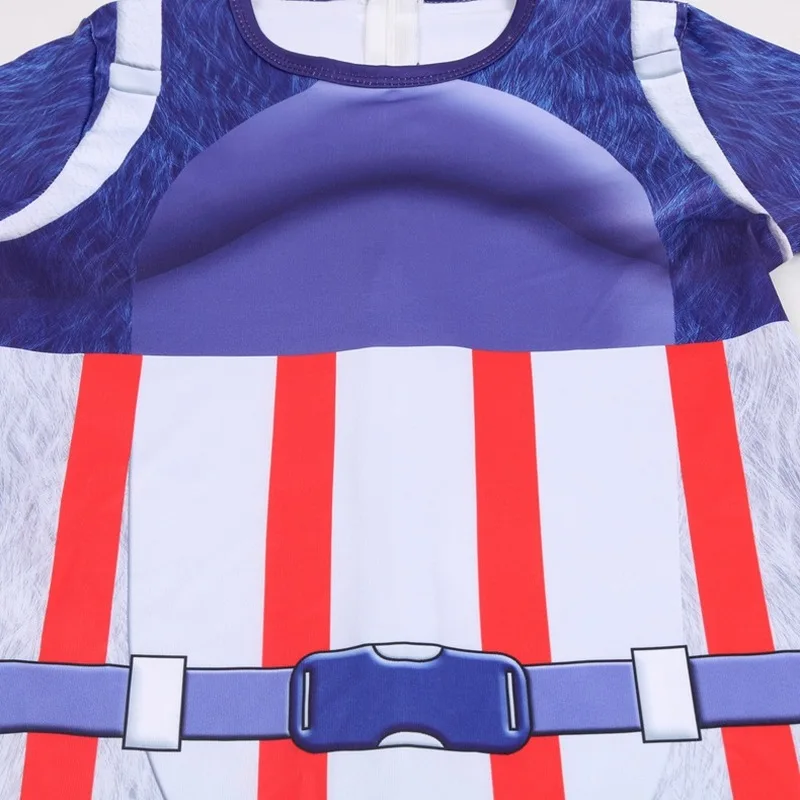 Детские костюмы на Хэллоуин комбинезоны с героями аниме лидером команды малышей