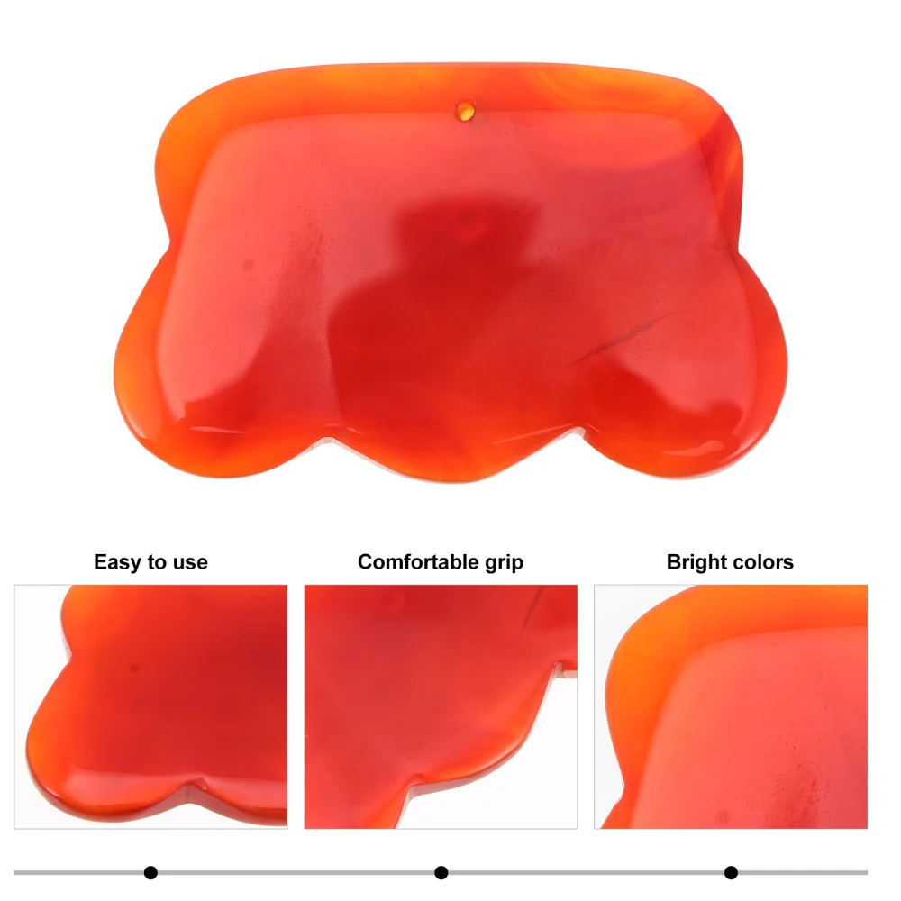 

1Pc Scraping Board Facial Scraper Body Scraping Plate (Assorted Color)