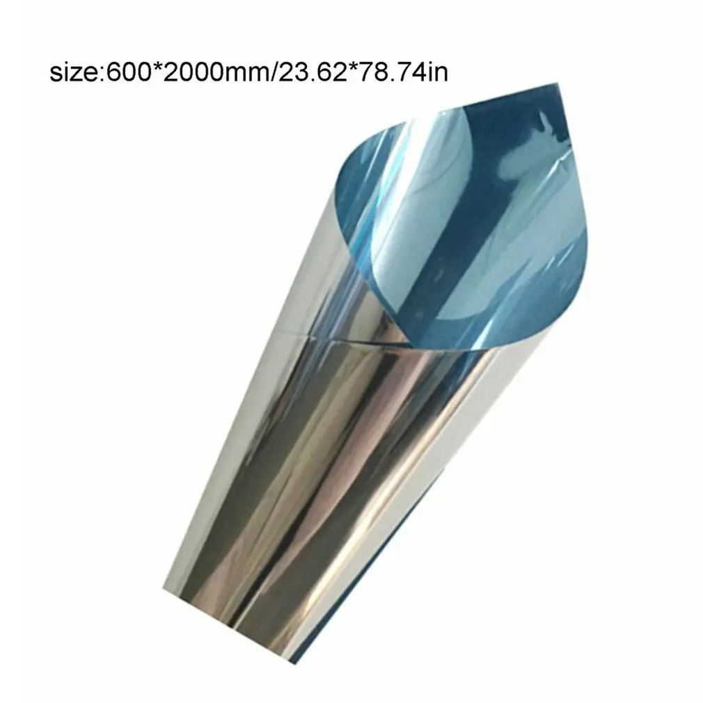 

Window Film Shatterproof Film Magic Mirror Film Blindfold Sheet Window Glass Sheet Insulated Light Blocking Sheet