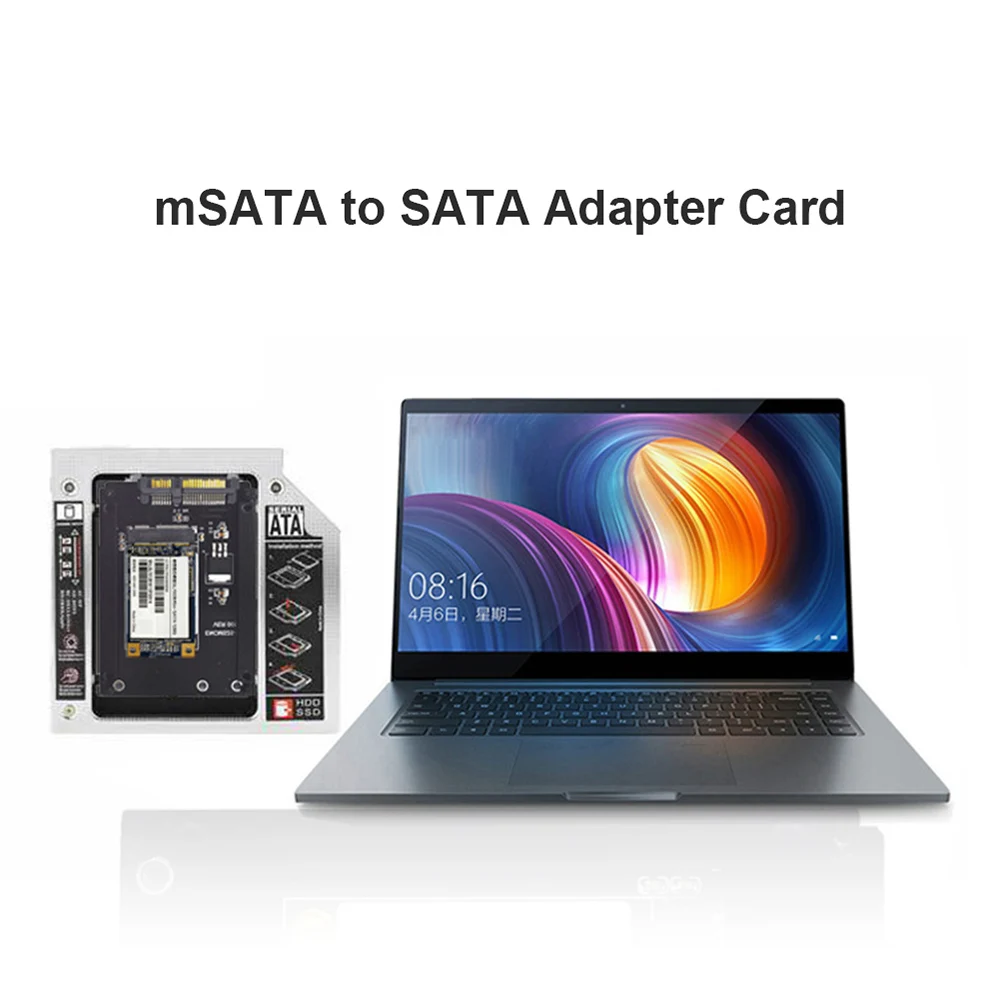 

Universal Msata To 2.5" SATA Standard Mini SSD M SATA To 2.5 Inch SATA 22-Pin Converter Adapter Card For Windows2000/XP/7/8/10