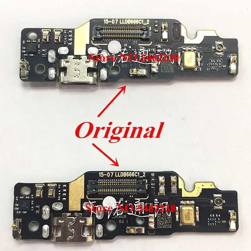 Оригинальный USB разъем для зарядной платы Xiaomi Redmi Note 6 Note6 Pro NT6pro порт зарядки док