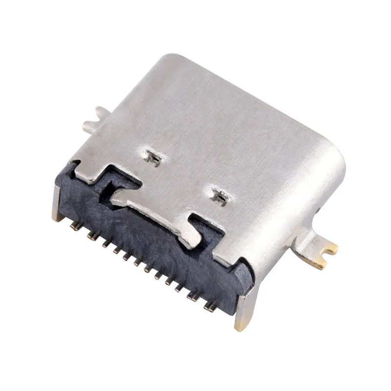 10 шт./лот USB 3 1 Type C для размещения SMD DIP разъемом Тип 16Pin SMT разъем печатных плат