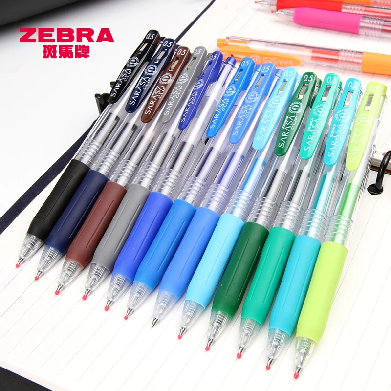 

Pack of 20 Assorted Colors Pen Japan Zebra SARASA JJ15 Juice Color Gel Clip Pens Color Marker Ballpoint Pen 0.5 mm 20 Colors