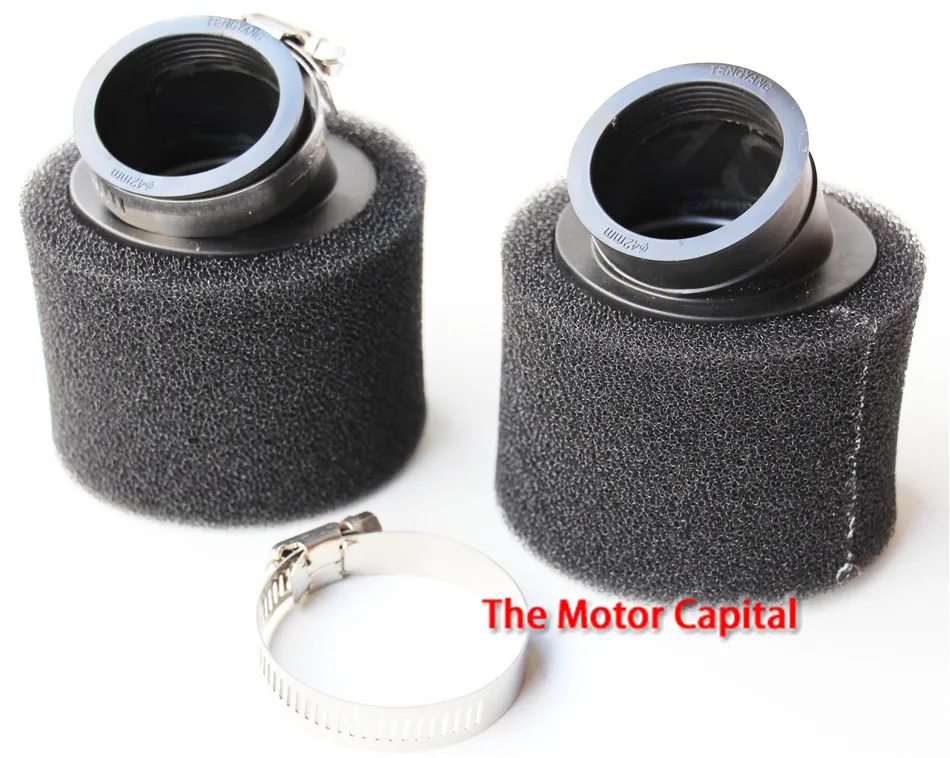 Бесплатная доставка 1 шт. пенопластовый воздушный фильтр для внедорожника ATV 42 мм